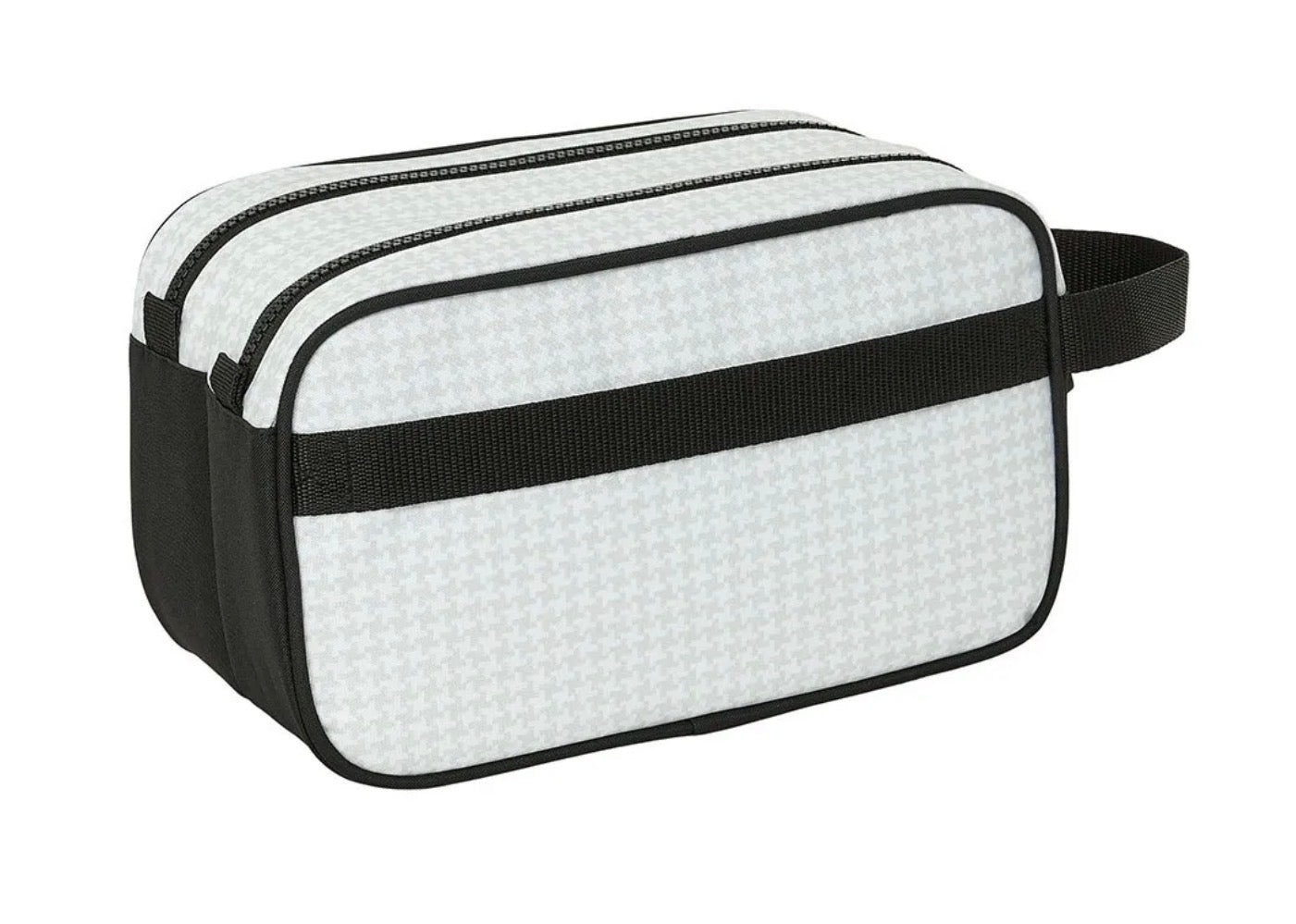 Safta Real Madrid First Kit 24/25 With Two Zippers wash bag