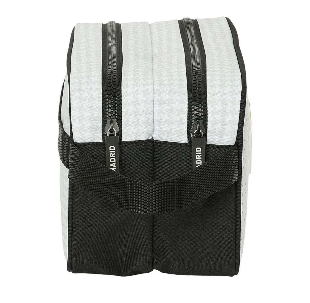 Safta Real Madrid First Kit 24/25 With Two Zippers wash bag