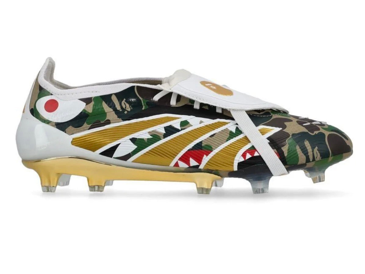 Predator Elite FT FG Bape + Grip socks